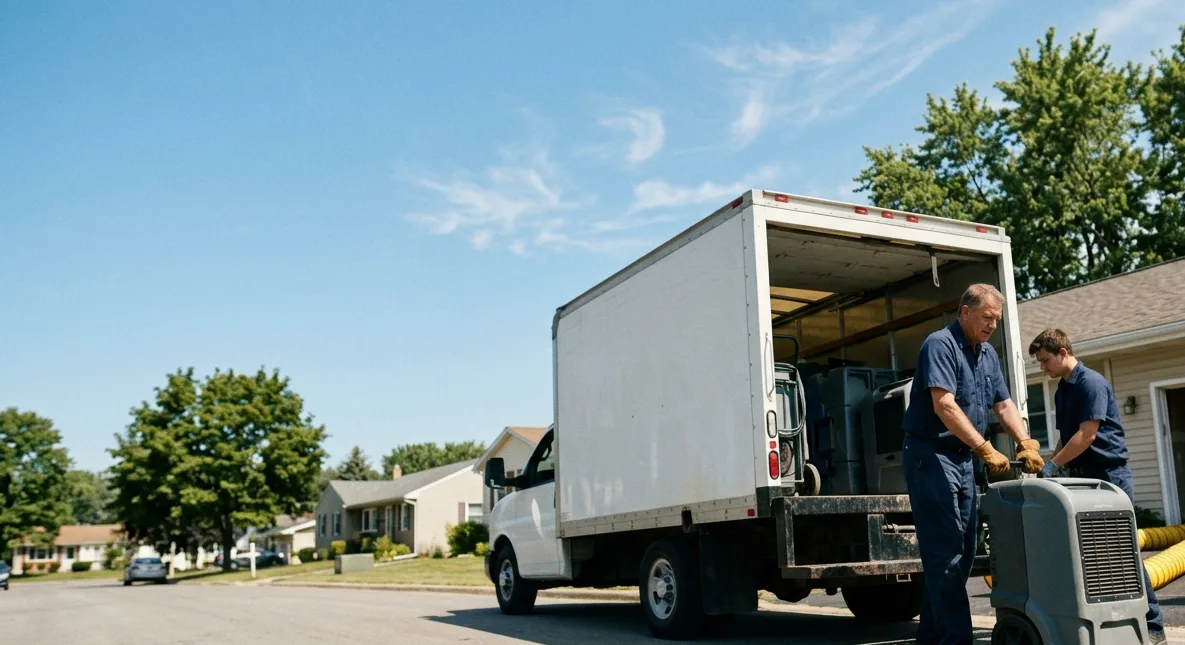Water Damage Cleanup in Palos Heights, IL near me